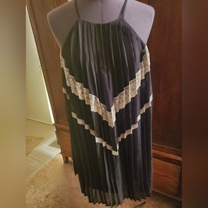 As You Wish Black White Lace Summer Dress